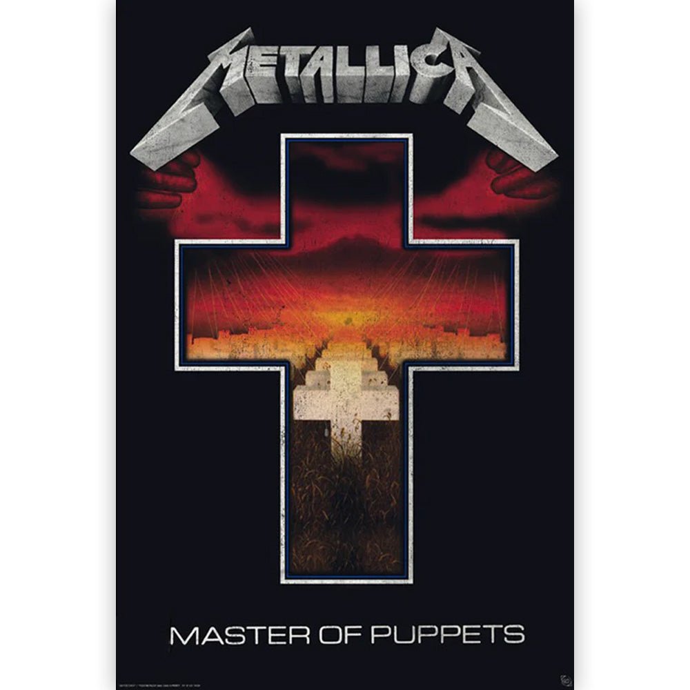 METALLICA メタリカ - Master of Puppets Album Cover / ポスター - PGS